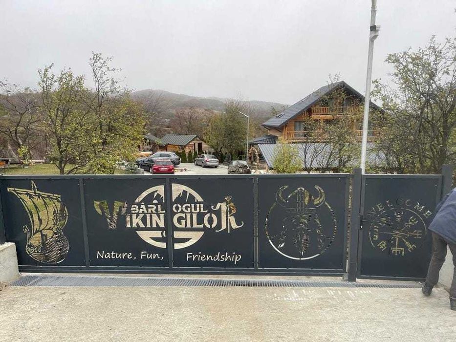 Gard Boltari, gard tabla decupata, porti tabla traforata, gard WPC