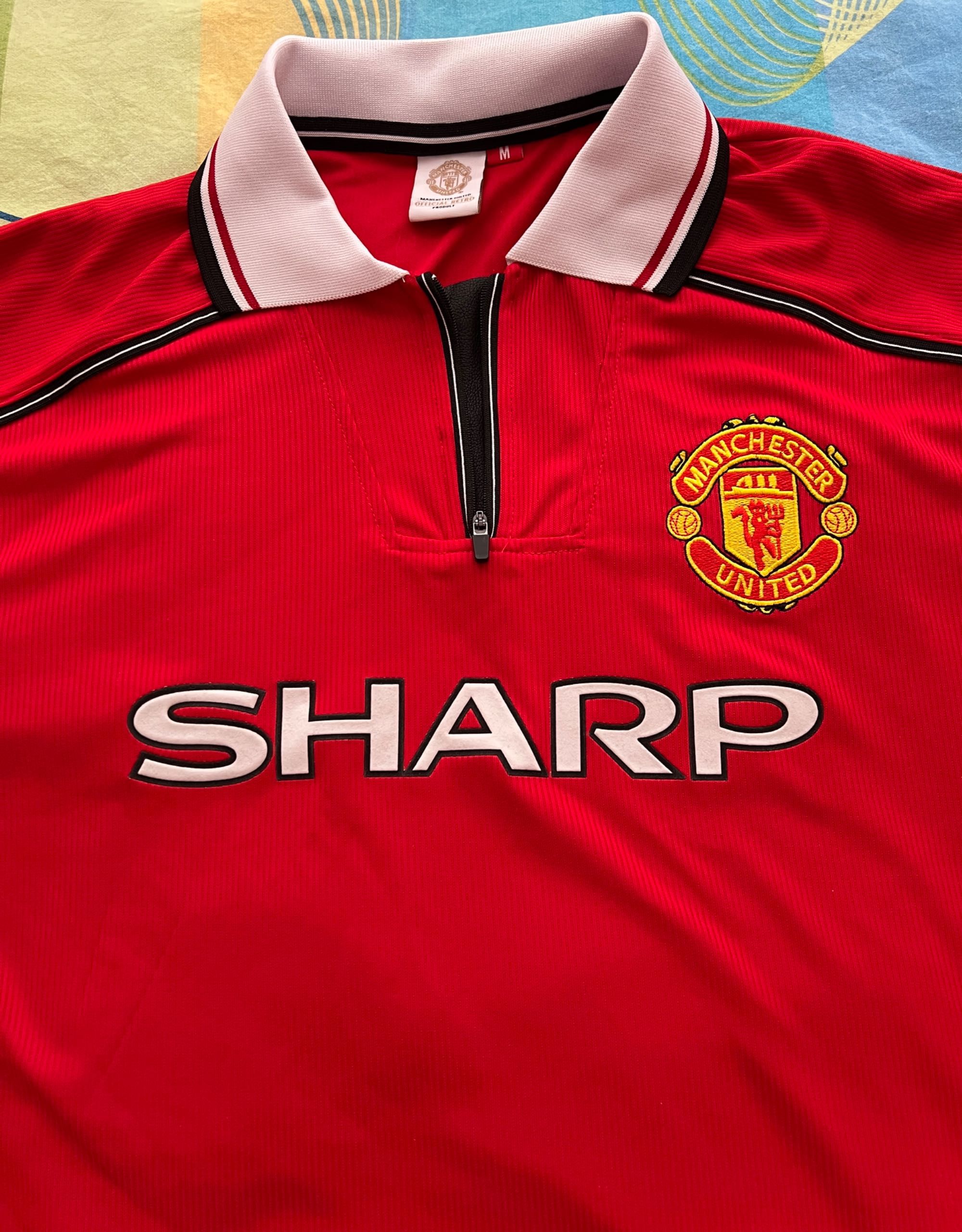 Ретро тениска Manchester United 1999 М
