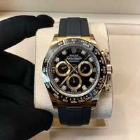 Часовници Rolex Daytona диамантен циферблат/каучук