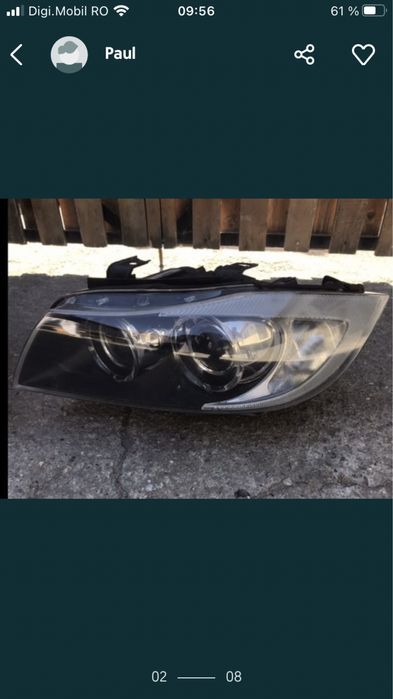 Vand far faruri xenon bmw e90/91 NFL