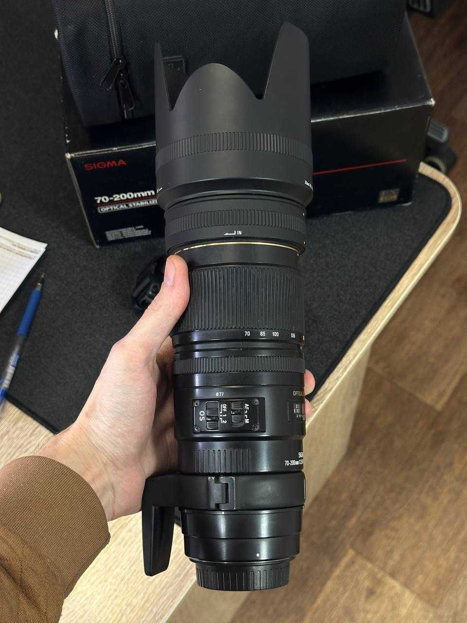 Sigma 70-200mm f/2.8 для Canon / Kaspi RED