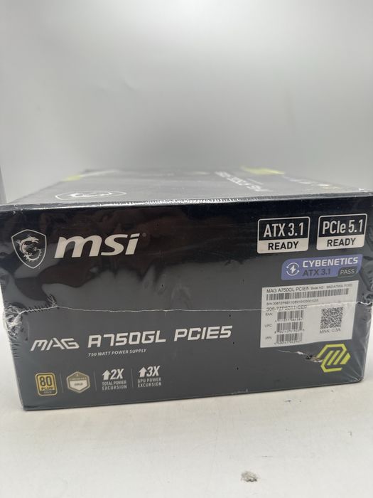 Sursa MSI MAG A750GL PCIE5, 80 Plus Gold Oferta Sigilata G