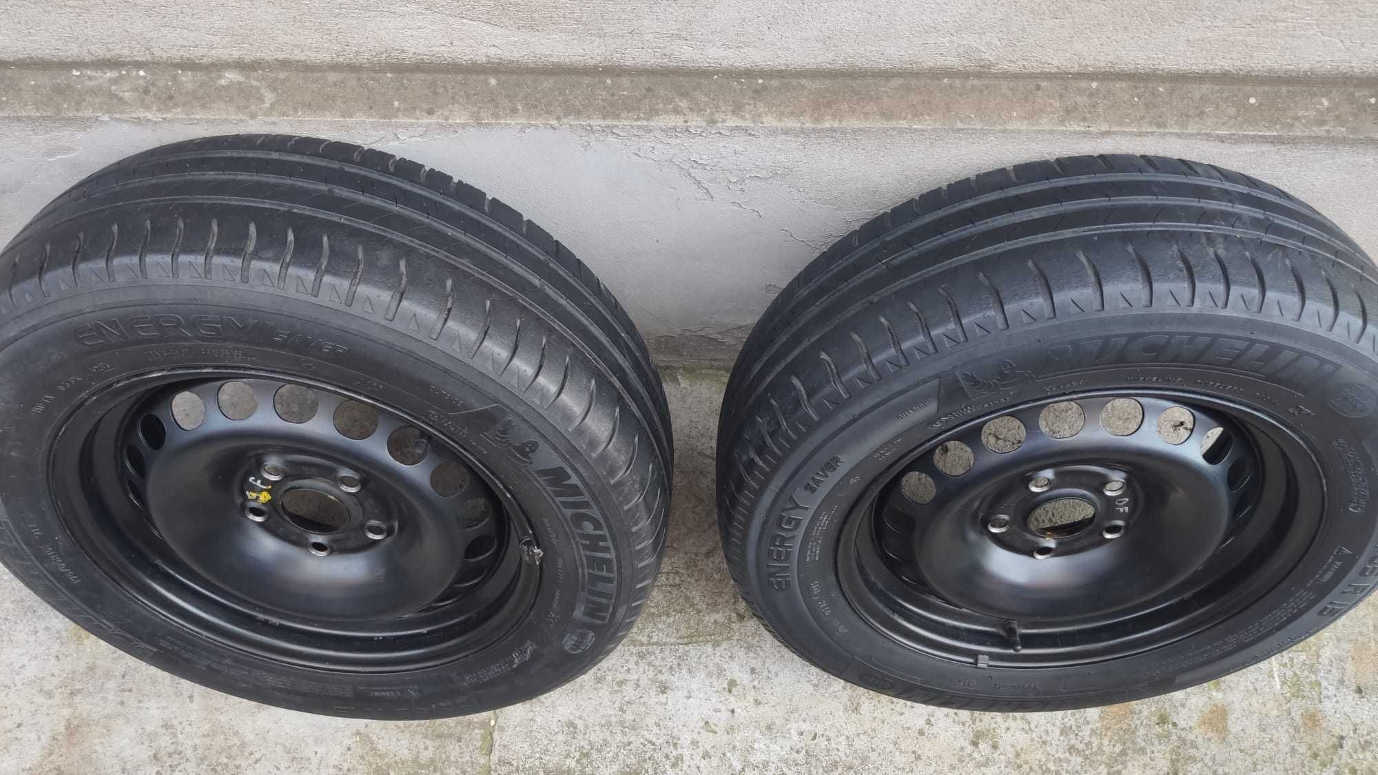 2 roti 195/ 65 R15 5×112 Michelin