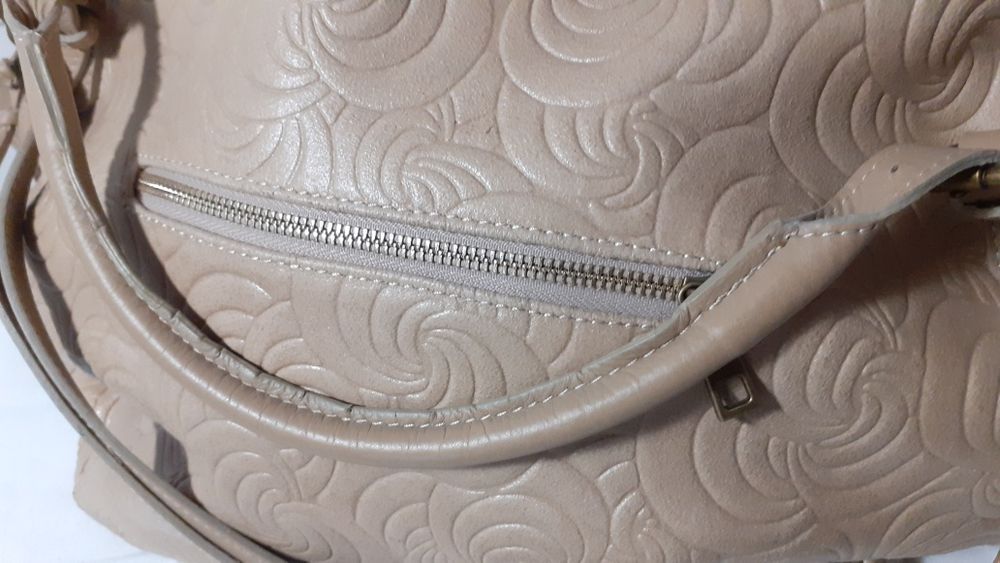 Geanta piele fina batuta, Made in Italy