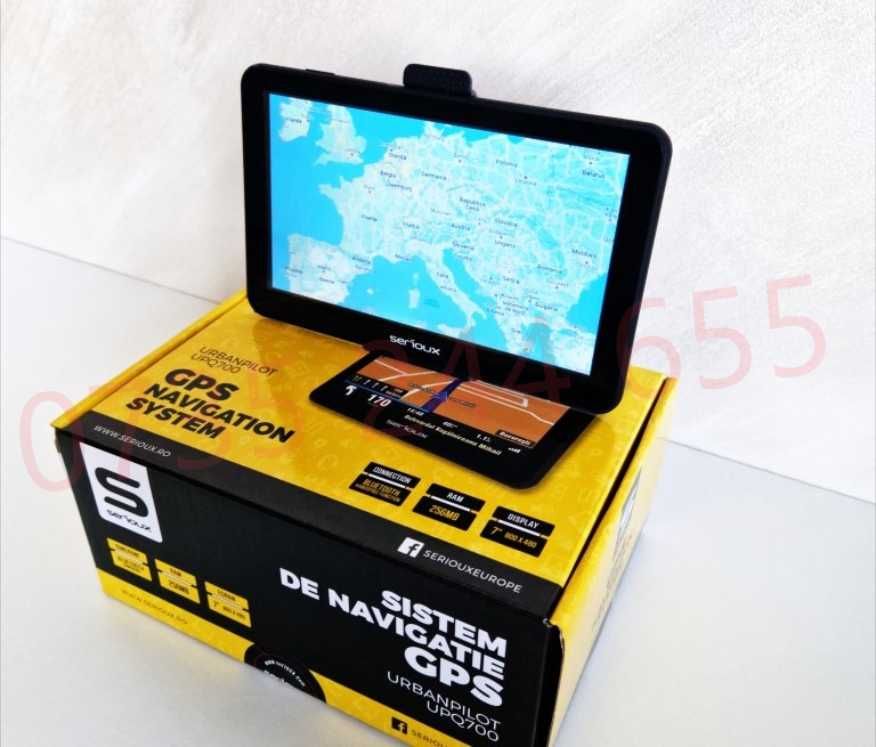 Navigator GPS  -SERIOUX 7" inch.Actualizat. pt TIR,Camion.NOU.Garantie