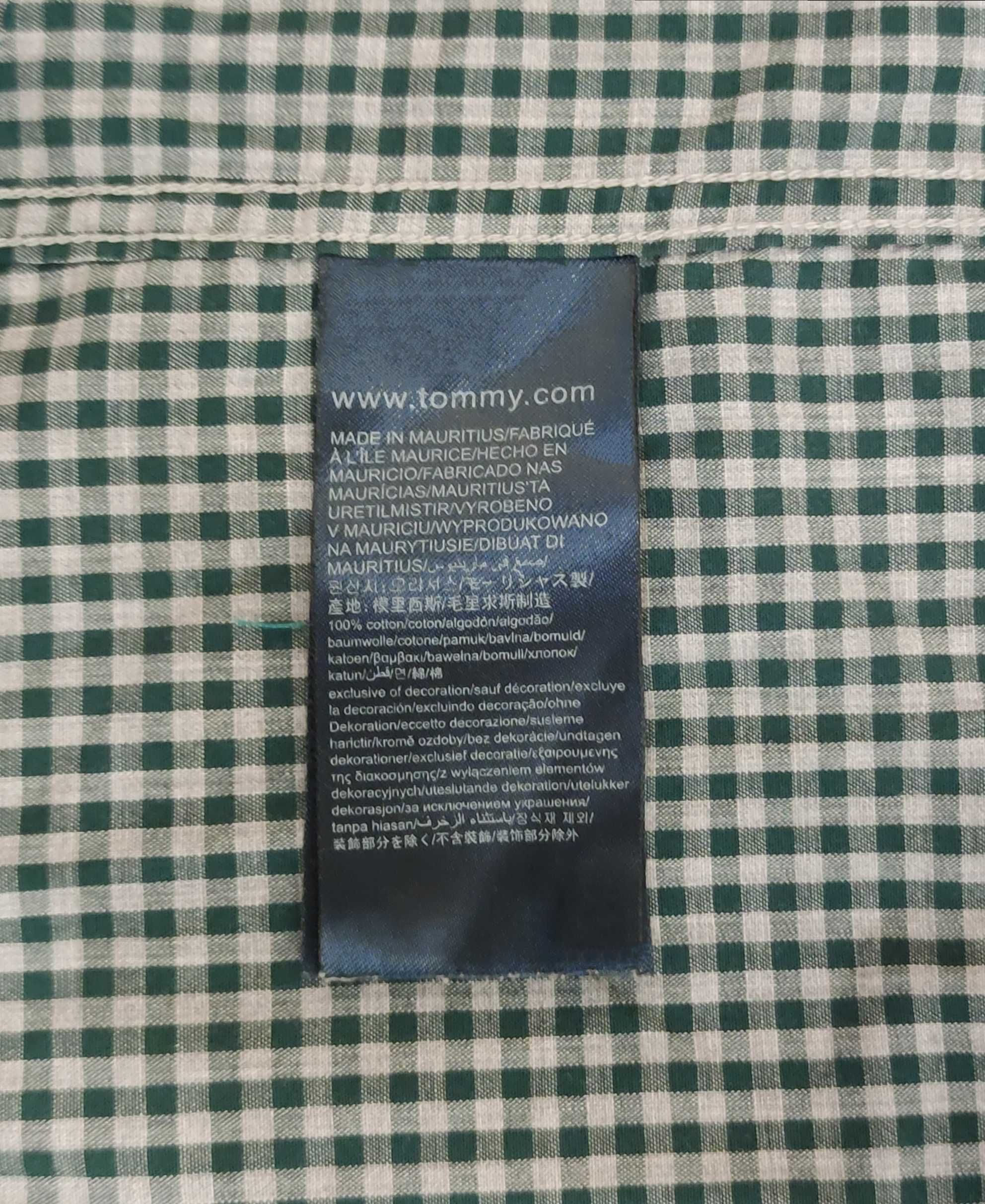 Camasa Tommy Hilfiger Green Slim Fit