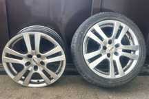 Set jante pe 16 plus cauciucuri
