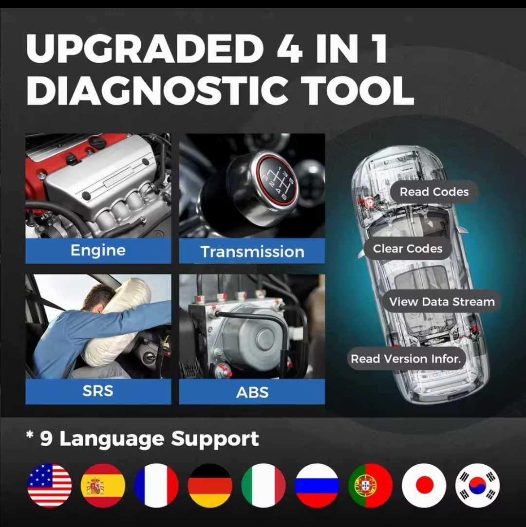 TOPDON ArtiDiag500 всички OBD II Функции