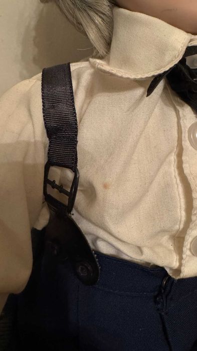 Винтидж кукли, баба и дядо– Норвегия. Рядка Коледна декорация.