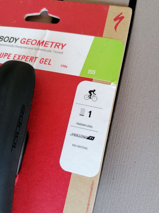 Specialized TOUPE Expert GEL, нова седалка