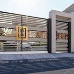 Porti,gard din metal rectangul.,fier forjat,tip jaluzea,tabla decupata