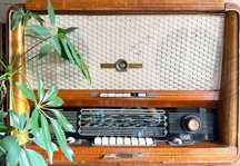 Radio cu pickup vintage