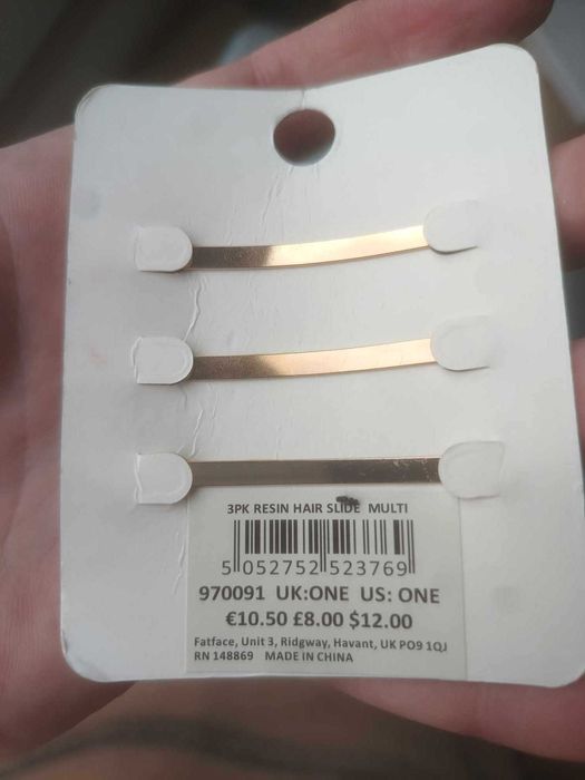 Cleme Par Resina Alligator Hair Clips Classic is style staple.