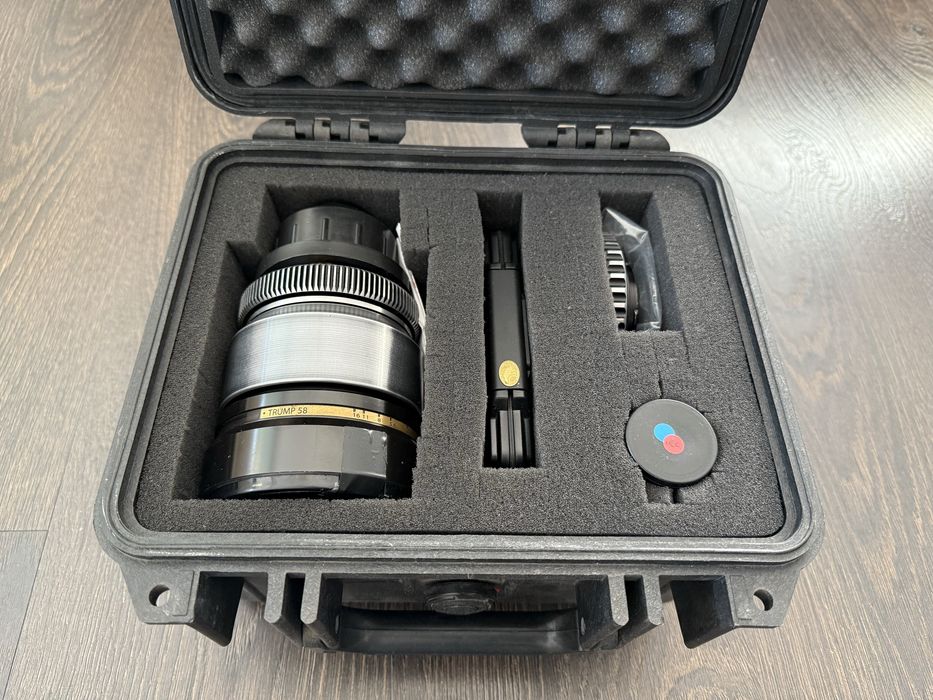 Helios 58mm f2 44-2 KMZ Rehoused Dog Schidt Optiks PL Canon EF Mount