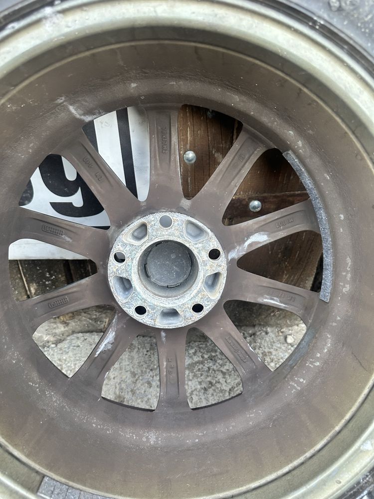 17 5х120 джанти с гуми