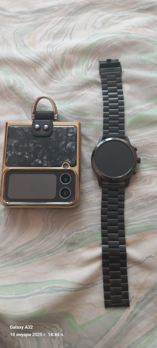 Самсунг галакси flip4+часовник