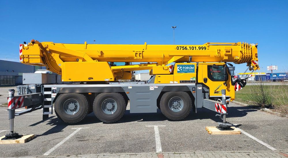 Macara de la 5 la 50 tone si Transport Utilaje Servicii Profesionale
