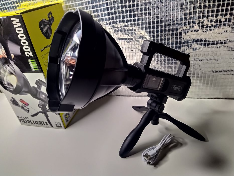 Lanterna Andowl Q-L445 Led Cree XHP90.2 SUA, PROIECTOR 16CM OFERTA!