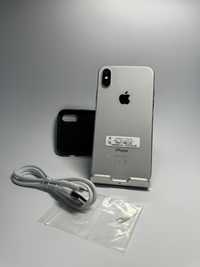 iPhone X silver 256 gb , liber , 100% ! Garantie + cadou