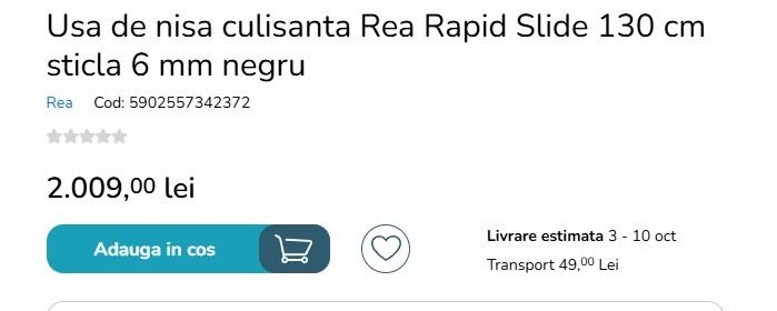 Usa de nisa culisanta Rea noua