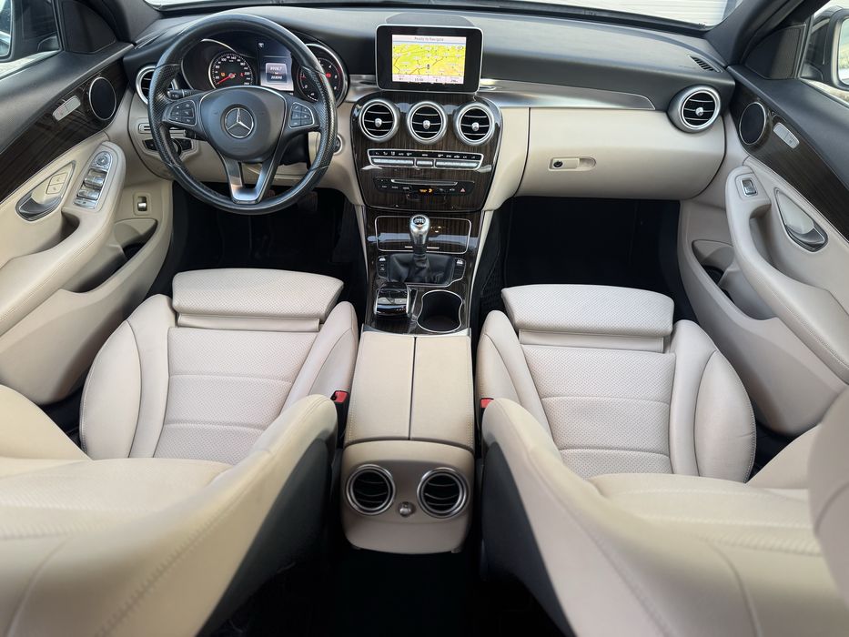 Mercedes-Benz C200d 136CP 2015 E6 LED Nav CAM Piele  Variante