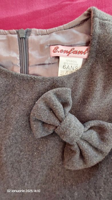 Sarafane cu buzunare pt scoala - 6 si 8 ani