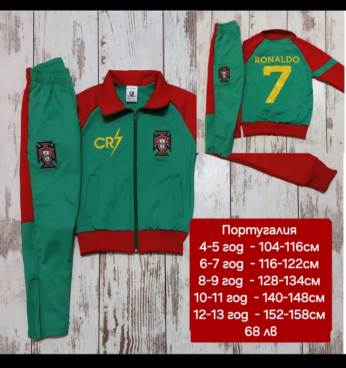 Екипи анцузи на различни футболни отбори Детско юношески