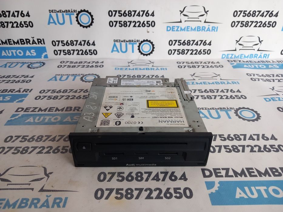 magazie cd  Audi a3 8v 2014
