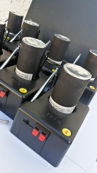 Set declansatoare wireless profesionale sistem vulcani artificii nunta