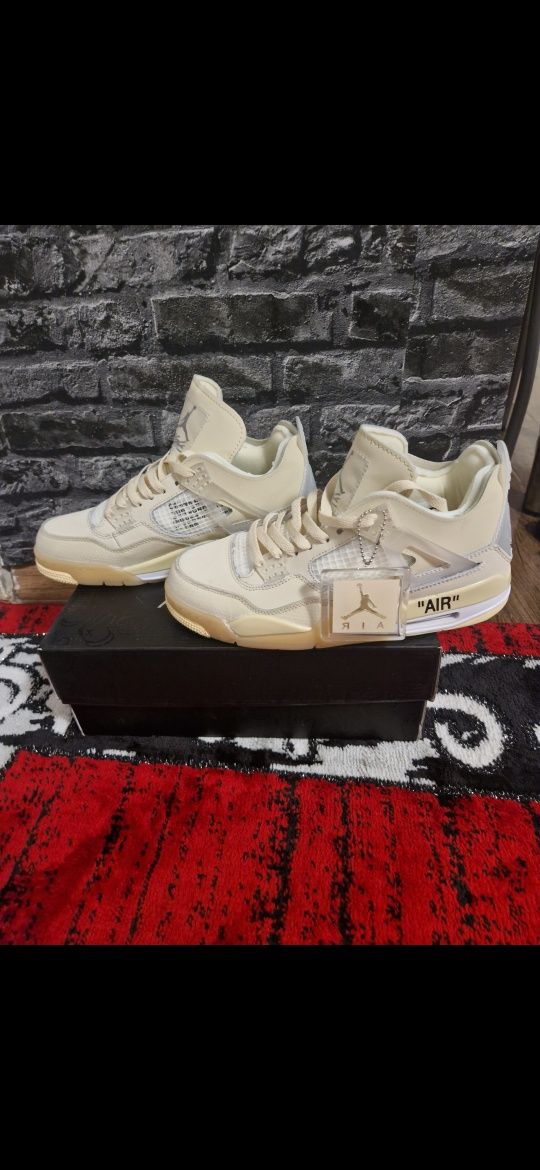 Jordan retro 4 off white