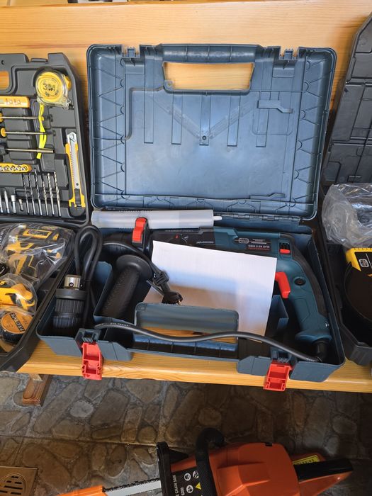 4 в 1 ъглошлайф винтоверт перфоратор