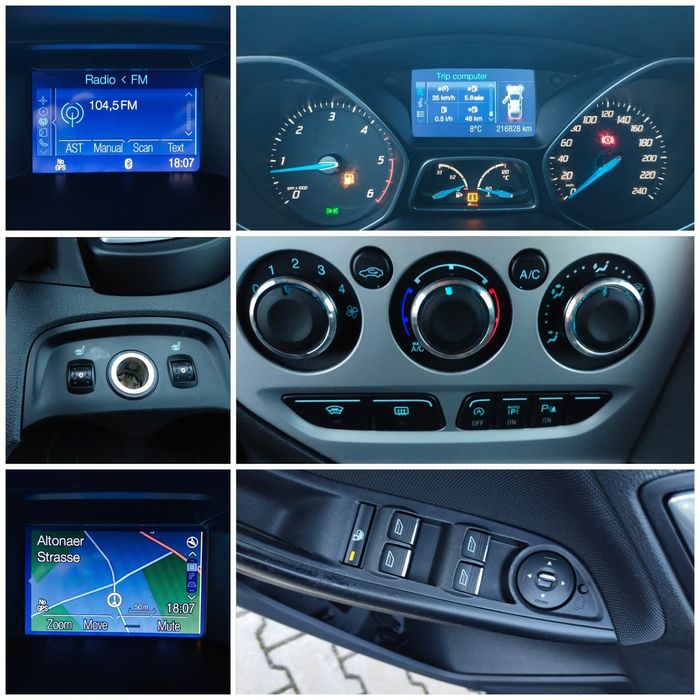 Ford Focus 3 1.6 teci , euro 5 , nr zoll