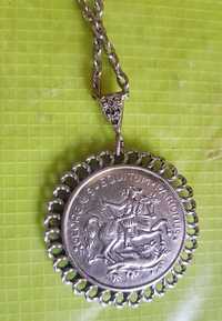 F454-Sf. GHEORGHE-Patronul Cavalerilor-Purtatorul de biruinta Medalion