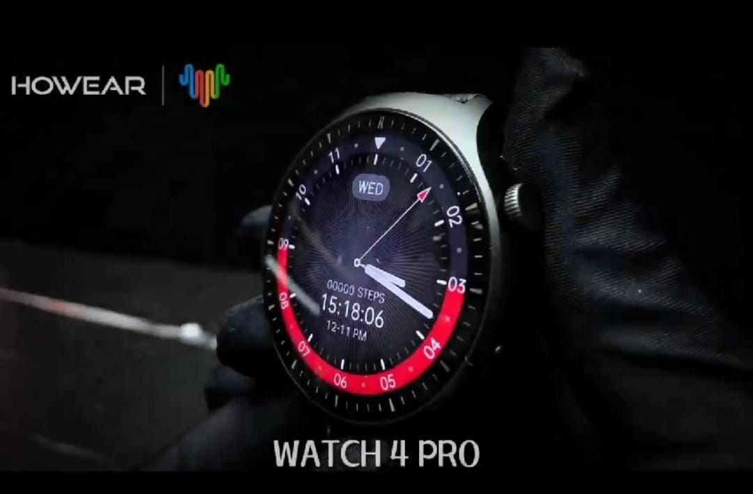 Watch 4 Pro Howear NFC GPT чат звонки давление пульс уведомления режим