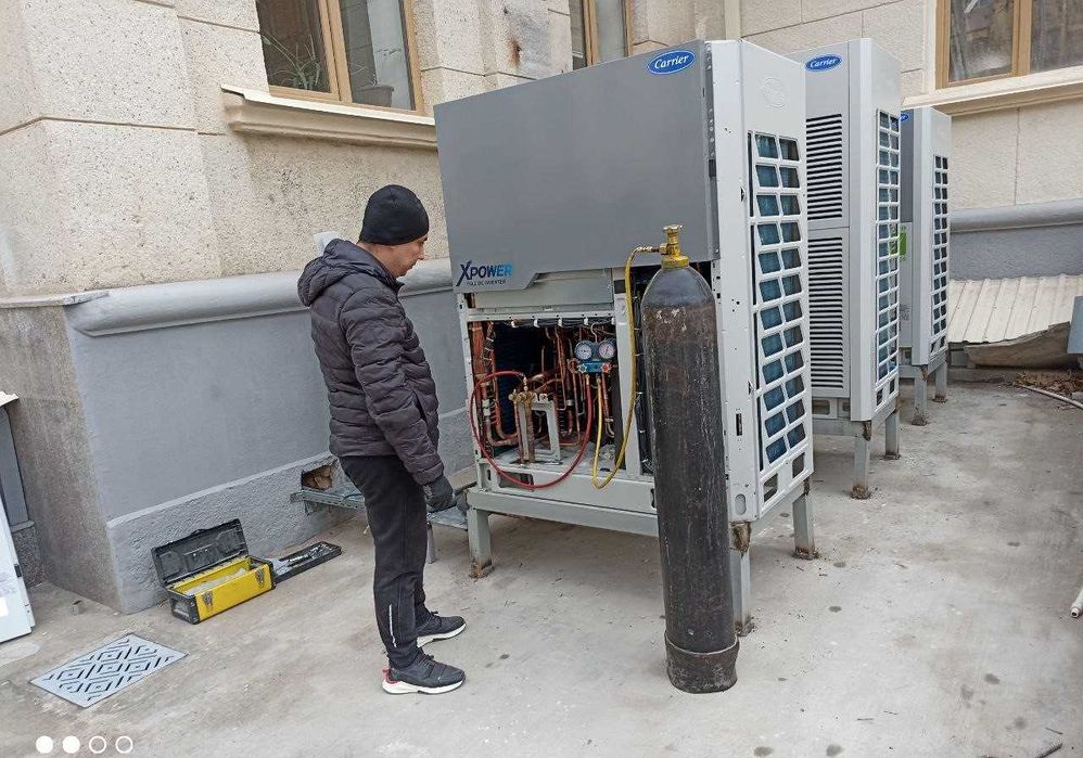 Ремонт промышленных холодильных машин.Чиллеров