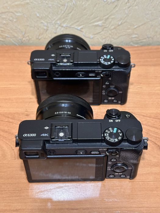 Sony a6300 с объективом кит