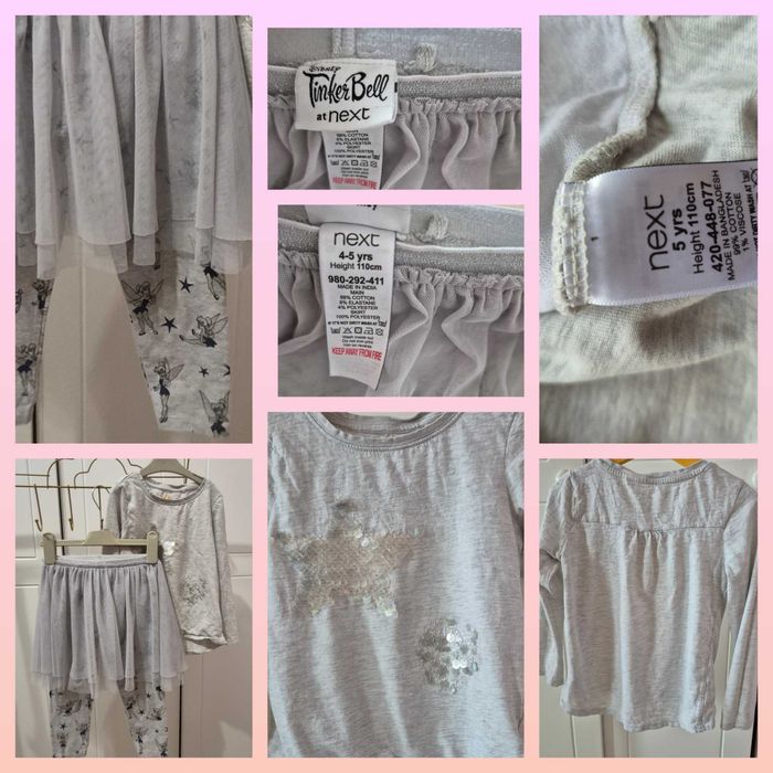 Дрехи за момиче коледни и ежедневни Next,George,Mantaray,5г,110р