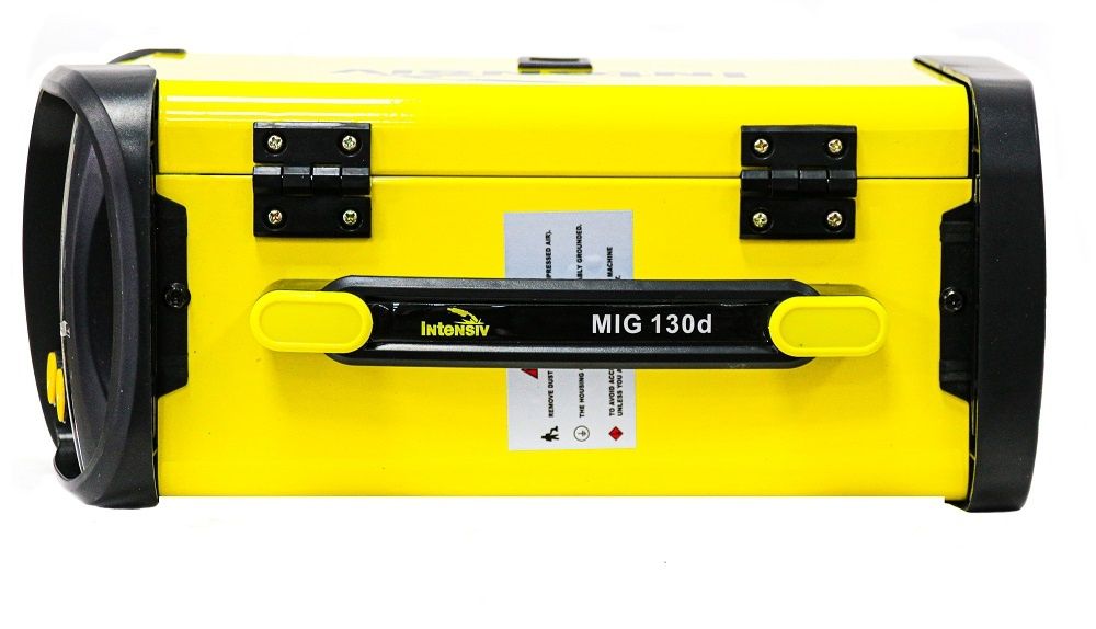Aparat sudura MIG-MAG fara gaz INTENSIV MIG 130d +Sarma flux 0.8mm/1kg