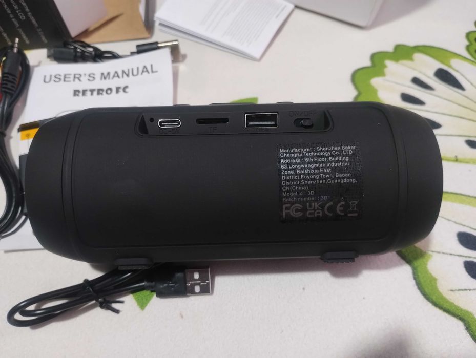 boxa bluetooth si joc retro sup noi