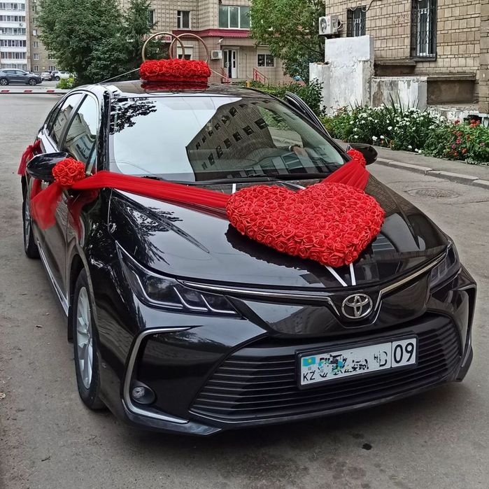 ПРОДАЖА Комплект украшений для свадебного автомобиля-15000тг