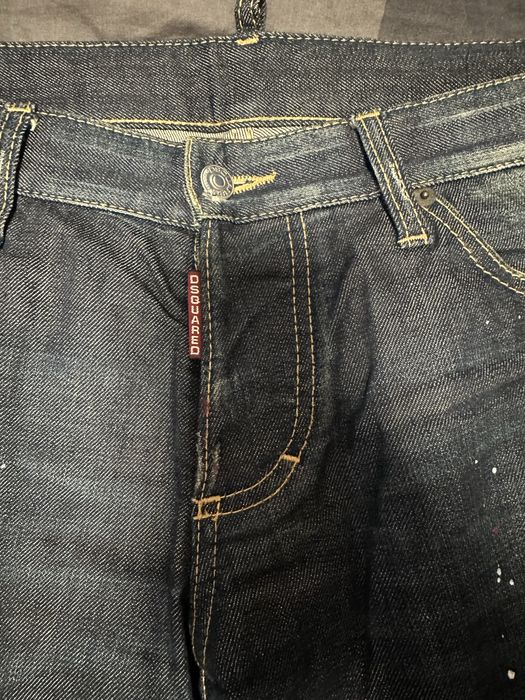 blugi disquared slim/skinny fit noi