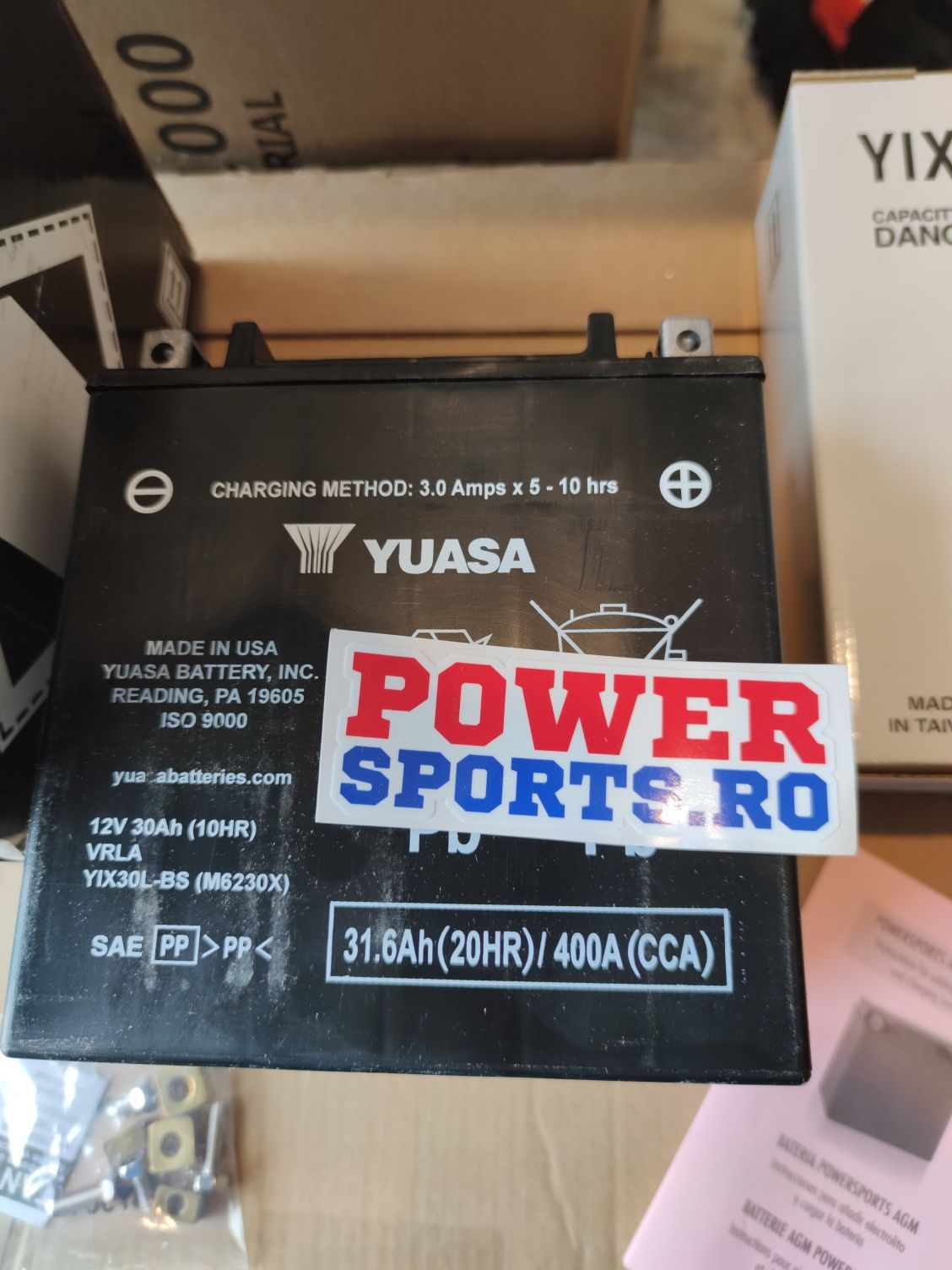 Baterie ATV Yuasa YTX30L-BS Cf Moto Polaris RZR Sportsman