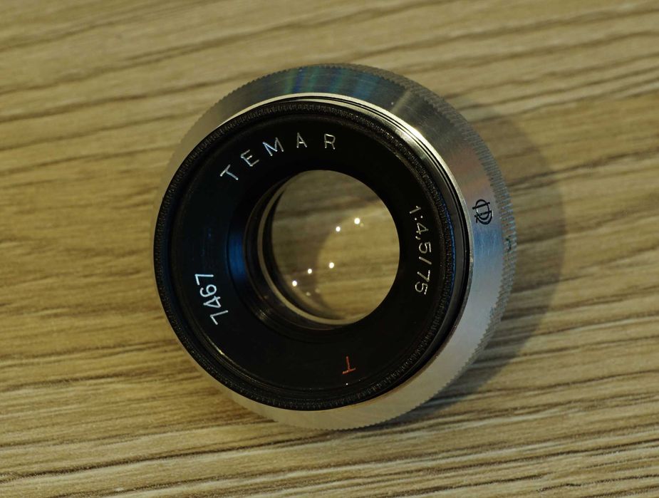 Obiectiv aparat de marit IOR Temar T* 75mm F/4.5