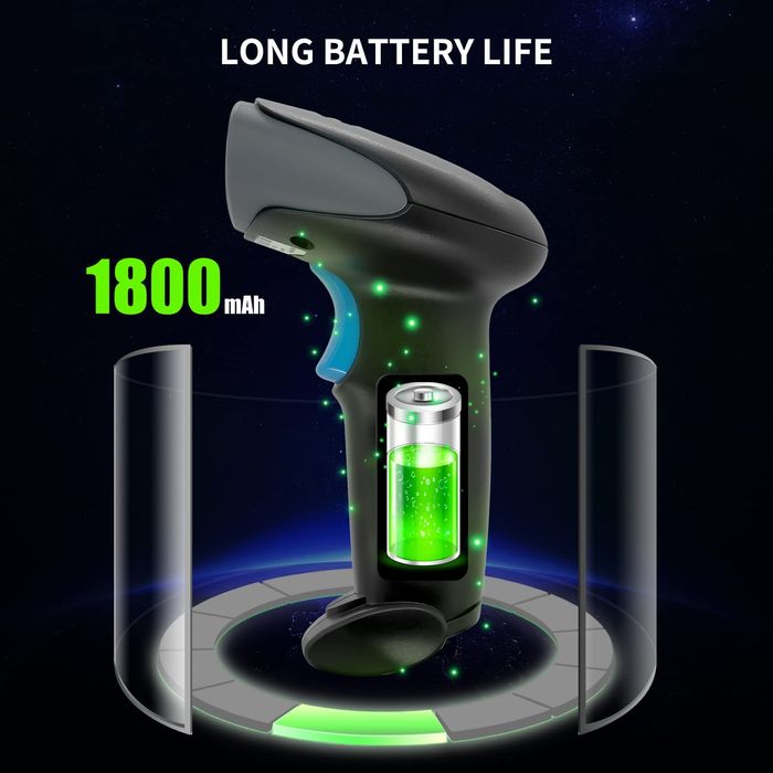 Bluetooth Баркод скенер четец IMHORESE C6150BT - Bluetooth 1D CCD