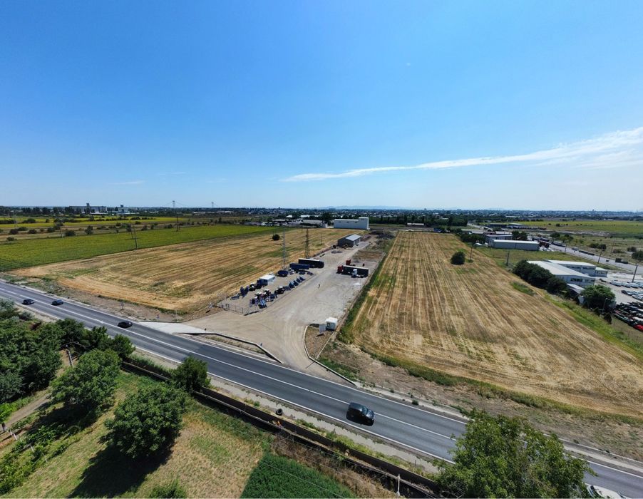 Hale industriale 550 mp - Centura Brăilei | Acces TIR | Utilități