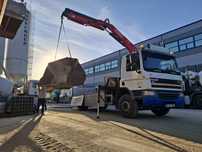 Camion cu macara