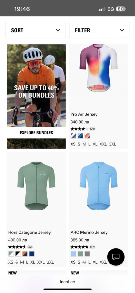 Le Col : Pro Air Short Sleeve Base Нова вело блуза размер М / Оригинал