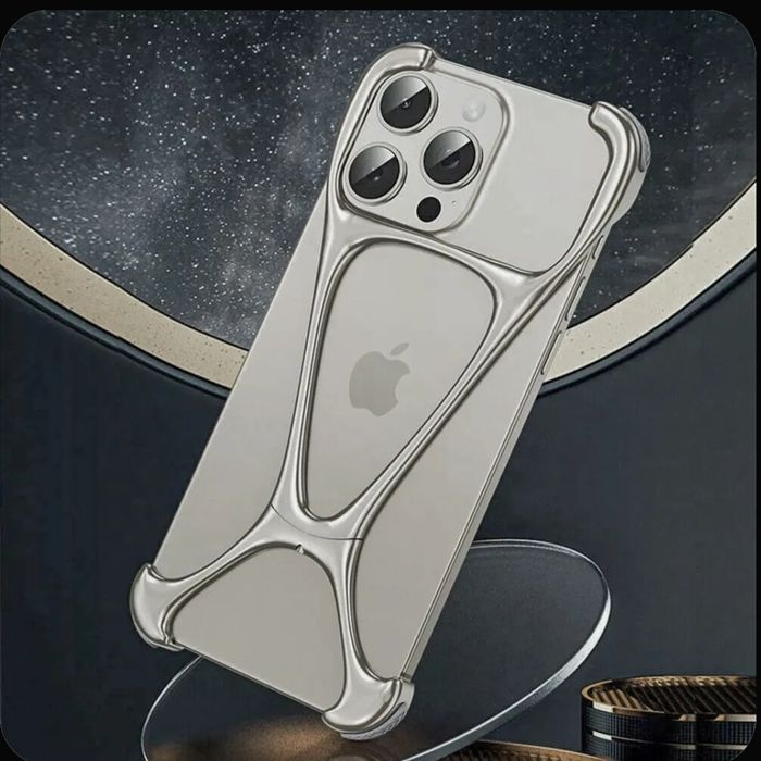 Титановый рамка, чехол Iphone 16 pro max