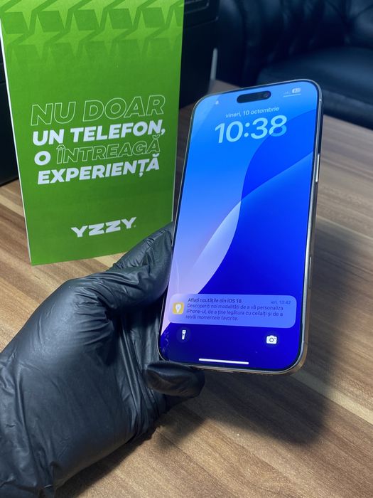 iPhone 16 Pro Max / 1 TB / Sănătate baterie 100% / Ca nou