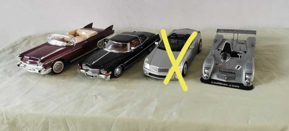 Метални колички 1:18 модели